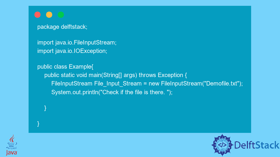 Java.IO.Ioexception | Delft Stack